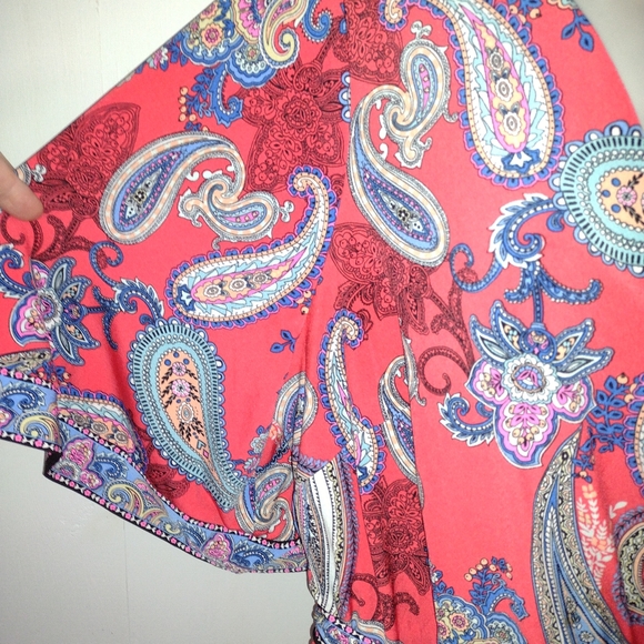 Bohemian style studio one dress plus size 14 - Picture 8 of 8